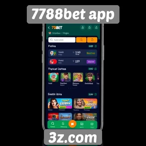 7788bet app | Acessibilidade e interface do usuário do 7788bet app